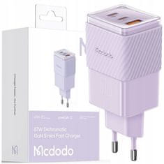 Mcdodo Mcdodo Gan 5 Pro Usb-C Usb-A 67W Rychlá Nabíječka