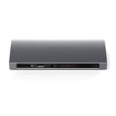 Satechi Thunderbolt 4 Dock 11 v 1 Host Port, 3 Thunderbolt 4 Downstream Ports, 3 USB-A 3.2 Ports, USB-A 2.0 Port, SD Card Reader, GbE, Audio Jack Kompatibilní s MacBook M2 a M1