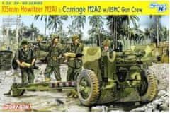 Dragon 105mm Howitzer M2A1 & Carriage M2A2, Model Kit military 6531, 1/35