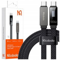 Mcdodo Mcdodo Usb-C Rychlonabíjecí Kabel Pro Samsung Apple Usb Typ C 100W 1M Led