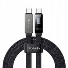 Mcdodo Mcdodo Usb-C Rychlonabíjecí Kabel Pro Samsung Apple Usb Typ C 100W 1M Led