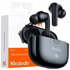 Mcdodo Mcdodo Bezdrátová Sluchátka Do Uší Bluetooth Pouzdro S Mikrofonem Černá
