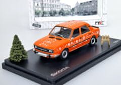 Modely Jenda Modely Jenda Škoda 120 L Vánoční Edice - Oranžová - MJ 1:43