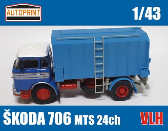 AUTOPRINT AUTOPRINT Konverzní set ŠKODA 706 MT VLH AUTOPRINT 1:43