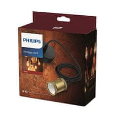 Philips Philips Vintage závěsný kabel 2m s objímkou E27 max. 40W IP20, zlatá