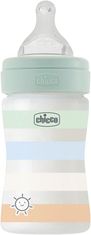 Chicco Láhev kojenecká Well-being silikon 150 ml kluk