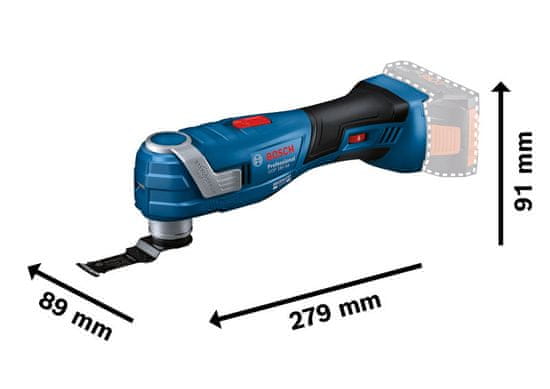 BOSCH Professional Multifunkční nářadí Akumulátorové Multipurpose tool GOP 185-LI (0.601.8G2.020)