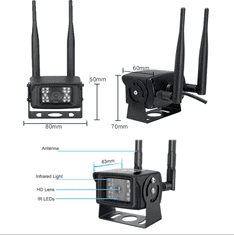 Secutek WIFI IP kamera HJT Full HD - 5MP