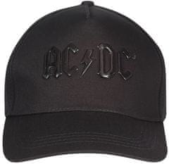 CurePink Čepice - kšiltovka snapback AC/DC: Logo (nastavitelná)