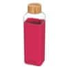 QUOKKA Storm skleněná láhev 700 ml, maroon