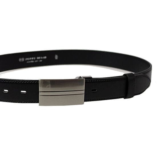 Penny Belts Pánský kožený společenský opasek 35-020-8PS-60 black