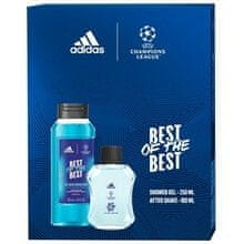 Adidas Adidas - UEFA Best Of The Best Dárková sada Voda po holení 100 ml a sprchový gel 250 ml 100ml 
