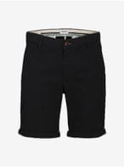 Jack&Jones Černé pánské chino kraťasy Jack & Jones Fury S