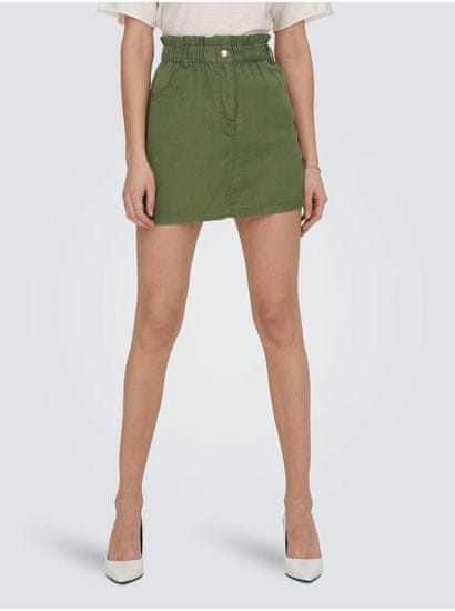 ONLY Zelená dámská sukně ONLY Ova-Aris