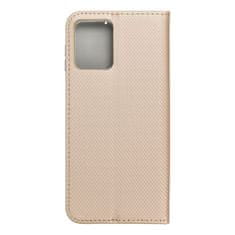 MobilMajak Obal / kryt na Motorola MOTO G54 zlatý knížkový - Smart Case