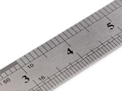 Kraftika 1ks ikl kovové pravítko délka 30 cm, krejčovská pravítka