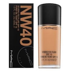 MAC Studio Fix Fluid Foundation SPF15 NW40 dlouhotrvající make-up pro sjednocenou a rozjasněnou pleť 30 ml