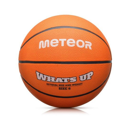 Meteor Míče basketbalové oranžové 6 What's Up