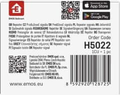 Emos GoSmart opakovač signálu IP-2213Z pro ZigBee bránu