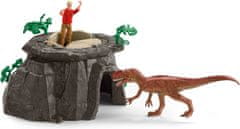 Schleich 42656 Mega sada Dobytí dinosauřího chrámu