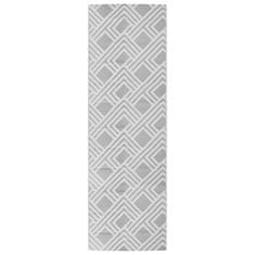 Vidaxl Venkovní koberec šedý 80 x 250 cm PP
