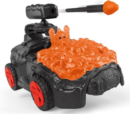 Schleich 42668 Lávový CrashMobile s mini figurkou Mini Creature