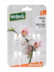 Galicja Průhledné klipy na vážky pro orchideje 4 kusy