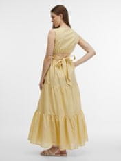 Orsay Žluté dámské šaty 42