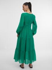 Orsay Zelené dámské maxi šaty 38