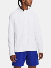 Under Armour Bunda UA STORM RUN HOODED JACKET-WHT XL