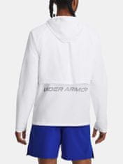 Under Armour Bunda UA STORM RUN HOODED JACKET-WHT XL