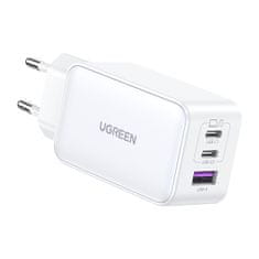 shumee GaN 65W USB-A / 2x USB-C rychlonabíječka, bílá