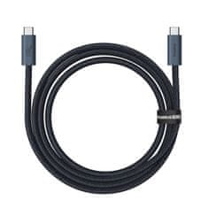 shumee Kabel USB-C - USB-C 240W PD 8K 60Hz 40Gb/s 1m černý