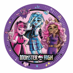 Procos Papírové talíře Monster High 23cm 8ks