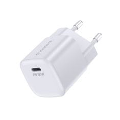 shumee GaN USB-C PD 30W nástěnná nabíječka, bílá