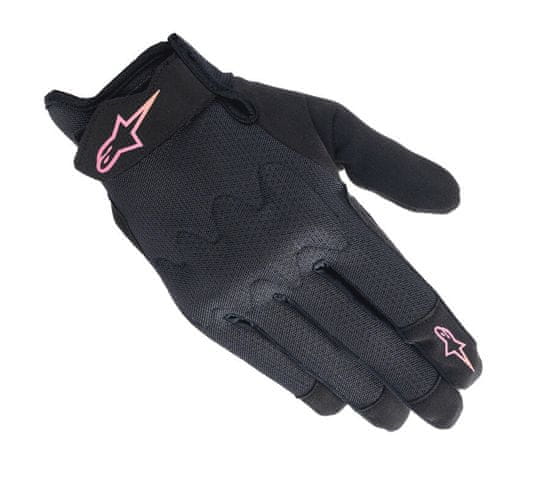 Alpinestars Stella Stated black/yellow/pink dámské rukavice
