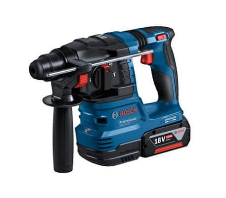 BOSCH Professional vrtací a sekací kladivo Cordless Hammer Drill GBH 185-LI (2× akumulátor GBA 18V 4.0Ah ) (0.611.924.021)