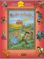 České pohádky - objevuj, skládej a obkresli