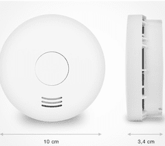 Smartwares FSM-124 detektor kouře, Varianta: Bílá