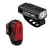 Lezyne set HECTO DRIVE 500XL/KTV DRIVE+ PAIR BLACK/BLK