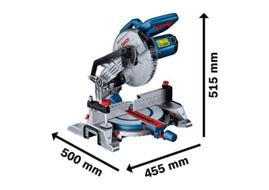 BOSCH Professional kapovací a pokosová pila Compound Mitre Saw GCM 216 (0.601.B33.000)