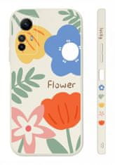 TopQ Kryt Design Xiaomi Redmi Note 12S Malované květy 123168