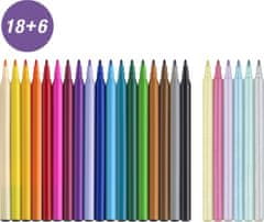 Faber-Castell Unicorn Popisovače Castle set 18+6 barevné