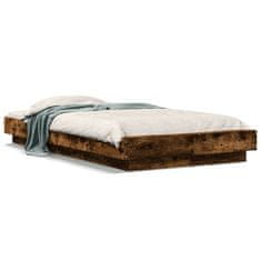 shumee Rám postele kouřový dub 90 x 190 cm kompozitní dřevo
