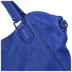 Paolo Bags Stylová dámská kabelka do ruky Kassandra, modrá
