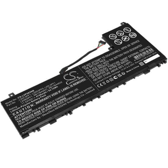 CameronSino Baterie pro Lenovo IdeaPad 5 Pro 14ITL6 a další, 4750 mAh, Li-Pol