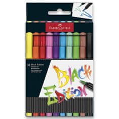 Faber-Castell Fixy Black Edition Brush 10 barev