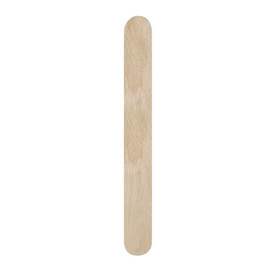 STALEKS Jednorázové dřevěné držadlo na pilníky papmAm Expert 20 (Straight Disposable Wooden Nail File Base)