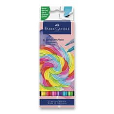 Faber-Castell Popisovač Goldfaber Aqua Dual Marker Candy shop sada, 6 barev