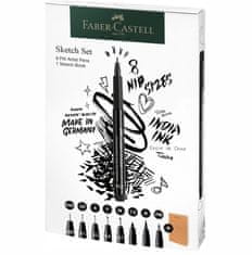 Faber-Castell PITT umělecké fixy + Skicař